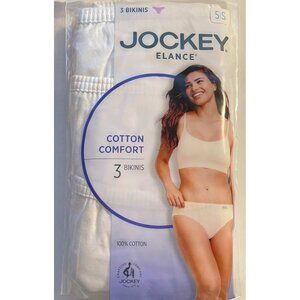 Jockey Elance 3-Pack Bikini Panty Set SMALL (11-AL)